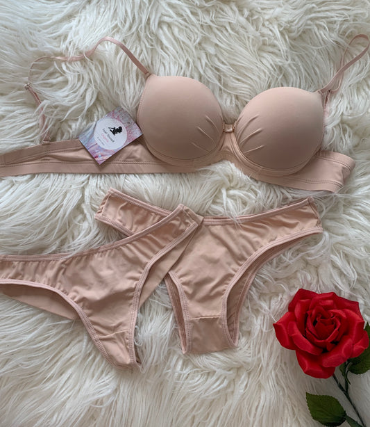 Bege Basic 2 Panties